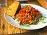Little Red Market Café Little Red Market Cafe Mortlach Jumbalaya Corn bread