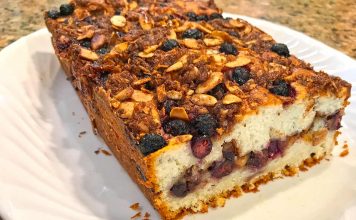 Sour Cream Saskatoon Berry Coffee Cake Sour Cream Saskatoon Berry Coffee Cake