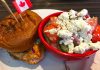 The Canadian Brewhouse Cajun Chicken Burger Greek Salad Canadian Brewhouse Moose Jaw