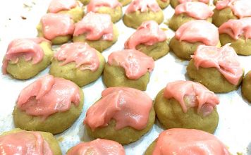 Mom’s Cherry Flips cherry-flip-cookies-business-moose-jaw-cookie-cooked-witih-icing